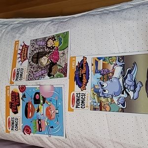 Set of 3 Melissa and Doug Phonics Comics Level 2